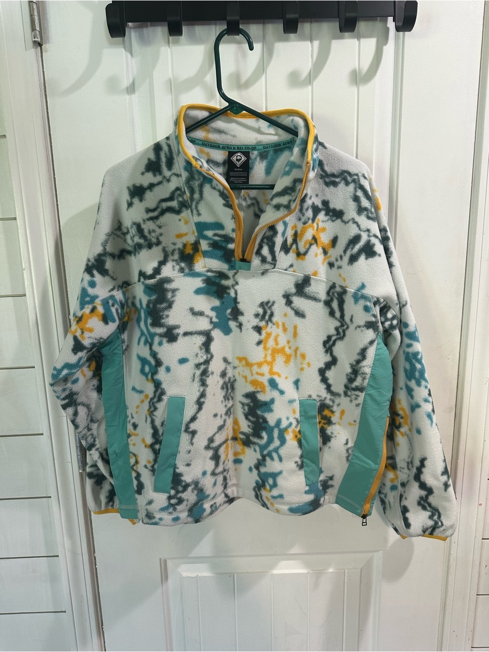 Outdoor Afro x REI Co-op quarter-zip fleece pullover